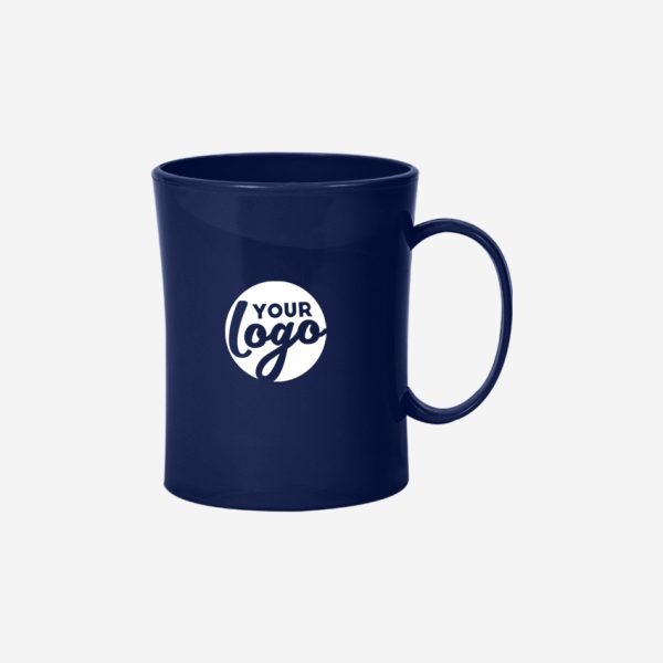 REF 776 LUMO PLASTIC MUG 440ML NAVY BLUE