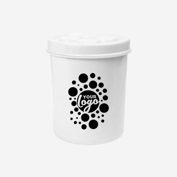 REF 1650 FLOWER STORAGE CANISTER WHITE 1