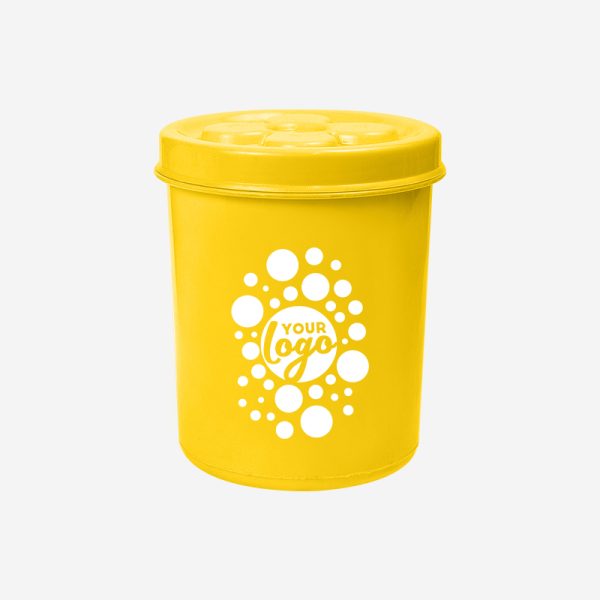 REF 1650 FLOWER STORAGE CANISTER YELLOW 1