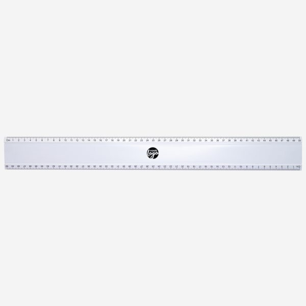 REF 519 JUMBO RULER 50cm WHITE 1