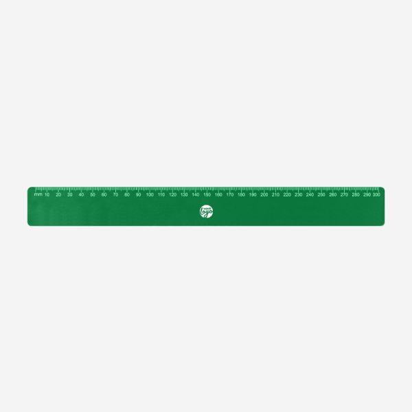 REF 522 BUDGET RULER 30cm x 35mm CALI TOP ONLY EMERALD GREEN 1