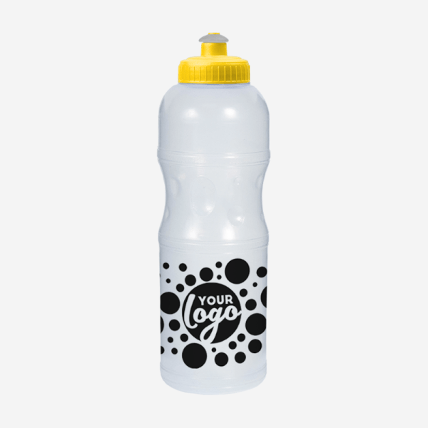 750ML SP4 WATER BOTTLE SILK SCREEN OPAQUE YELLOW