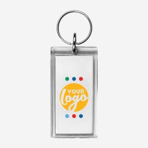 CK6P Rectangle Sonic Welded Keyring