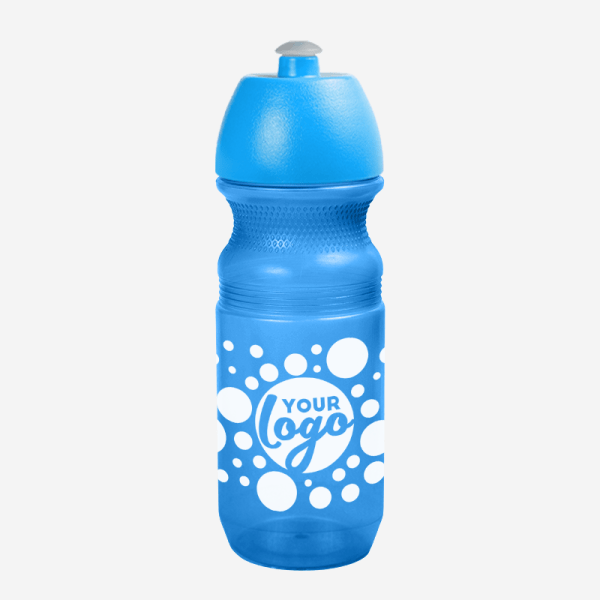 Sportec 9 CYCLIST - 600ml Sports Bottle 24 LM WEB Product SPORTEC 9 600ML SILK SCREEN CLEAR TURQUOISE