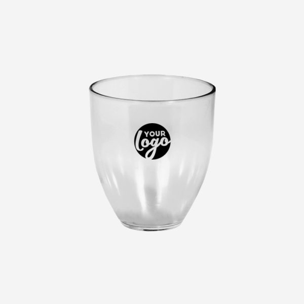 REF 1244 STEMLESS WINE GLASS 300ML CLEAR 2