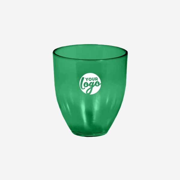 REF 1244 STEMLESS WINE GLASS 300ML EMERALD GREEN 2