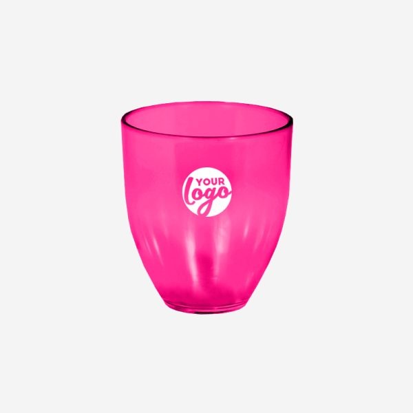 REF 1244 STEMLESS WINE GLASS 300ML MAGENTA 2
