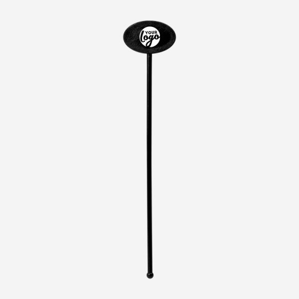 REF 401A STANDARD SWIZZLE STICK OVAL BLACK