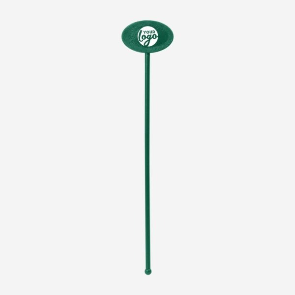 REF 401A STANDARD SWIZZLE STICK OVAL BOTTLE GREEN