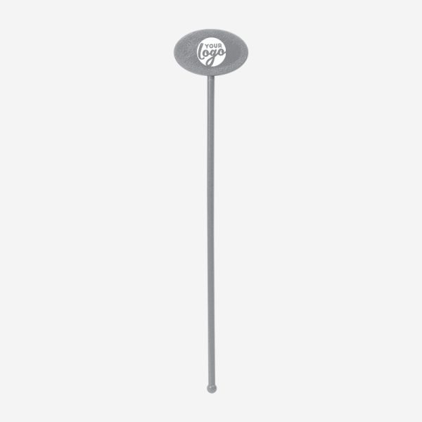 REF 401A STANDARD SWIZZLE STICK OVAL GRAY