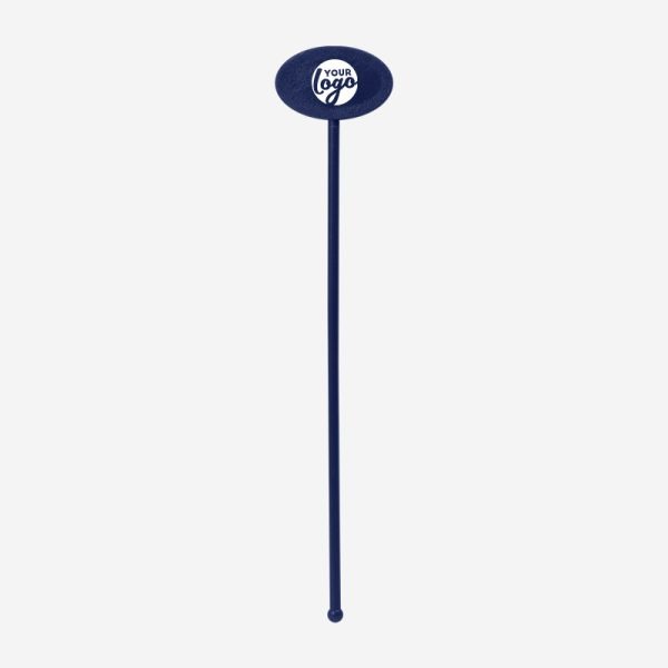 REF 401A STANDARD SWIZZLE STICK OVAL NAVY BLUE