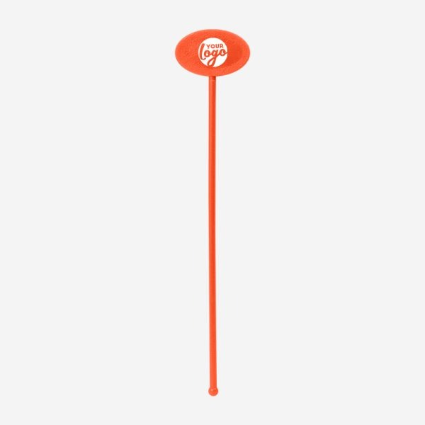 REF 401A STANDARD SWIZZLE STICK OVAL ORANGE
