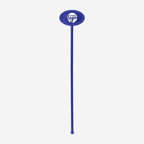 REF 401A STANDARD SWIZZLE STICK OVAL ROYAL BLUE