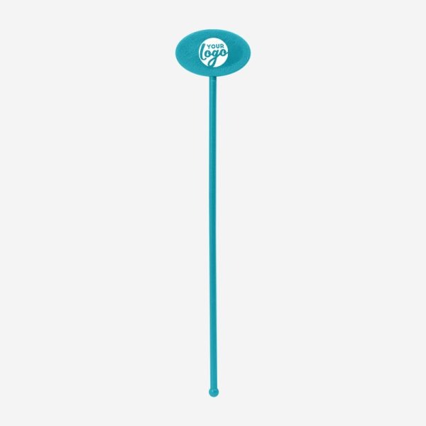 REF 401A STANDARD SWIZZLE STICK OVAL TURQUOISE