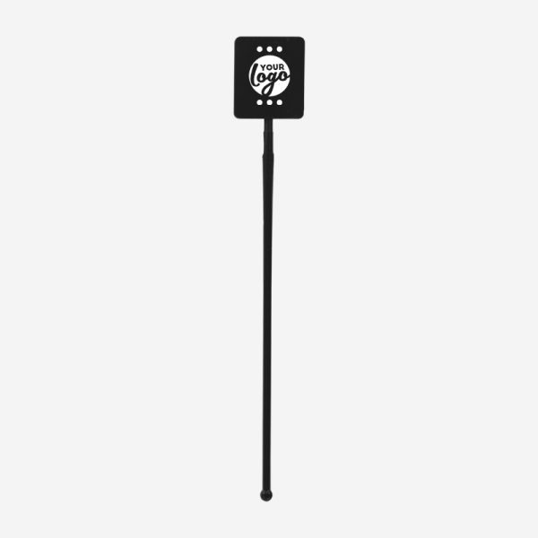 REF 401B STANDARD SWIZZLE STICK RECTANGLE BLACK 1