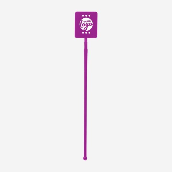 REF 401B STANDARD SWIZZLE STICK RECTANGLE GRAPE 1