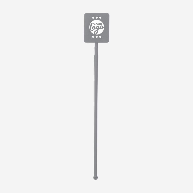 Rectangular Stick Standard Straight Stem Rectangle Head Swizzle Stick - Lumoss Mouldings