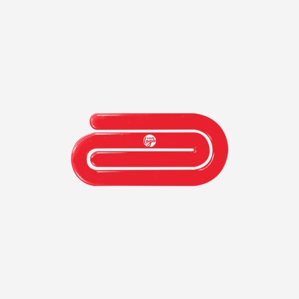 Paper Clip - Snake 1 REF 537 PAPER CLIP SNAKE RED