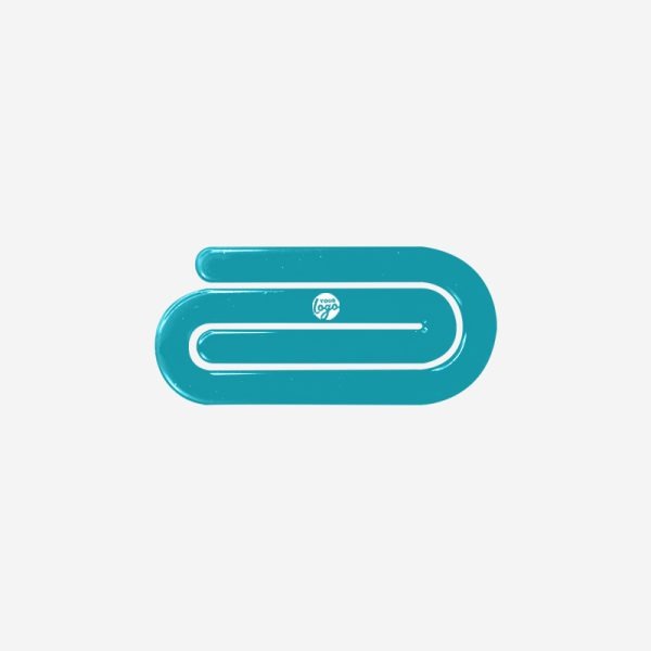 Paper Clip - Snake 13 REF 537 PAPER CLIP SNAKE TURQUOISE