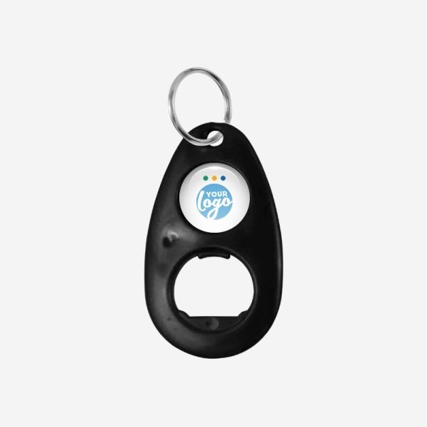 REF BO10 TEARDROP BOTTLE OPENER BLACK