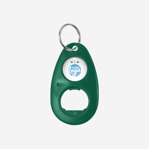 REF BO10 TEARDROP BOTTLE OPENER BOTTLE GREEN