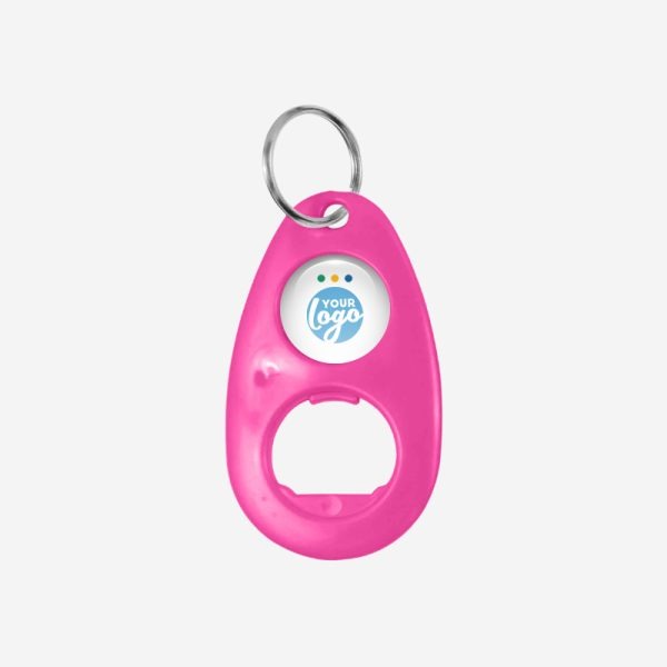 REF BO10 TEARDROP BOTTLE OPENER MAGENTA