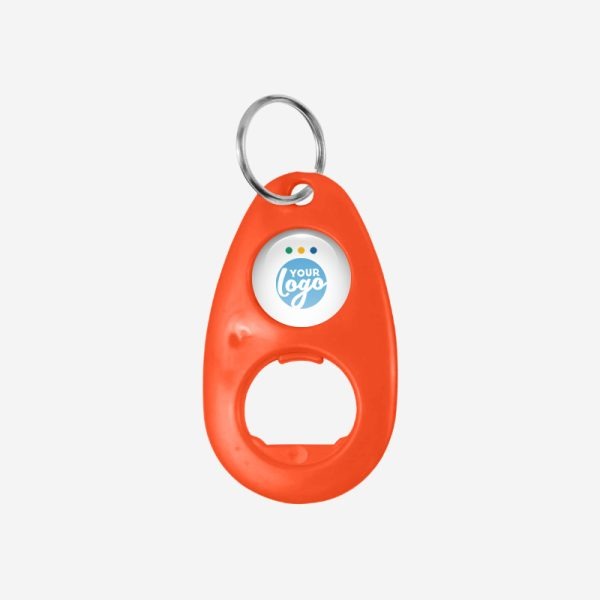 REF BO10 TEARDROP BOTTLE OPENER ORANGE
