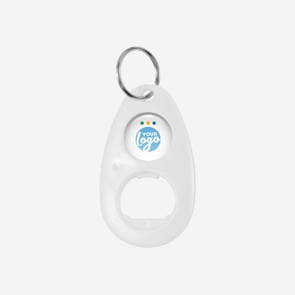 REF BO10 TEARDROP BOTTLE OPENER WHITE