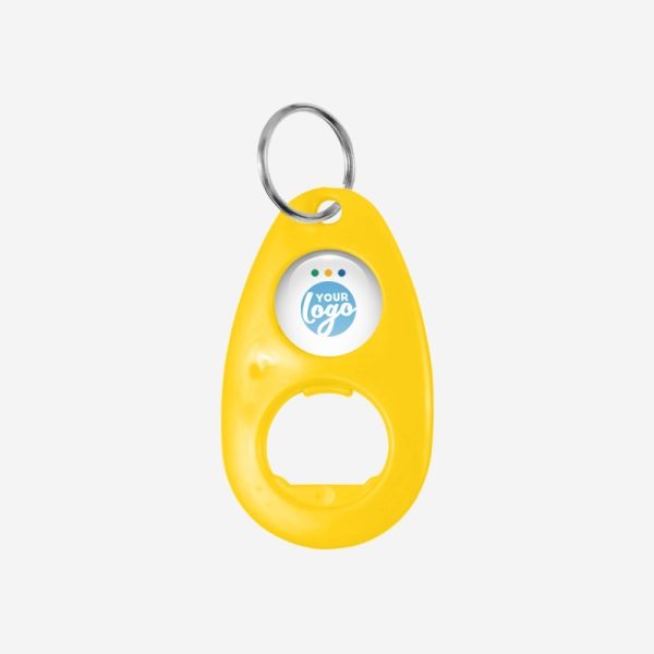 REF BO10 TEARDROP BOTTLE OPENER YELLOW