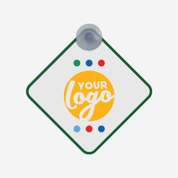 Baby on Board Sign 31 Ref 205 Baby on Board Sign Emerald Green Sticker