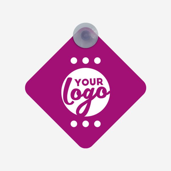 Baby on Board Sign 2 Ref 205 Baby on Board Sign Grape Screen