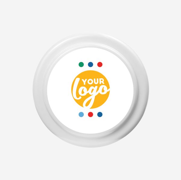Ref 704 Medium Frisbee White sticker