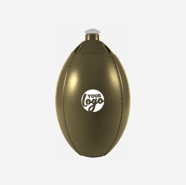 Rugby Ball 500ml Sports Bottle 19 Rugby Sports Bottle Bronze