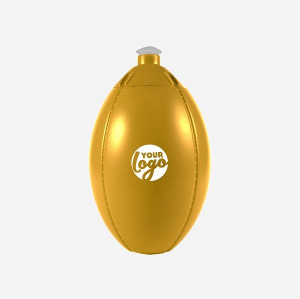 Rugby Ball 500ml Sports Bottle 20 Rugby Sports Bottle Gold
