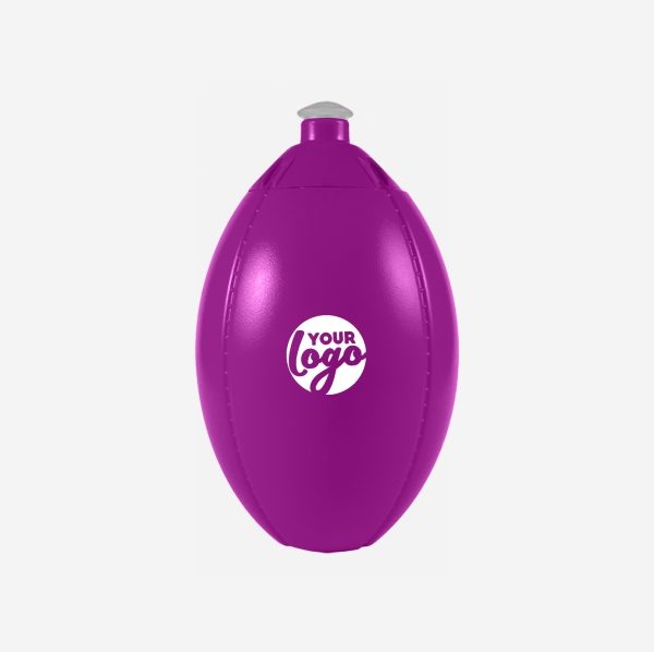 Rugby Ball 500ml Sports Bottle 16 Rugby Sports Bottle Grape