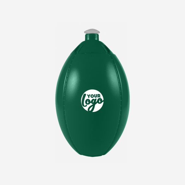 Rugby Ball 500ml Sports Bottle 12 Rugby Sports Bottle Green