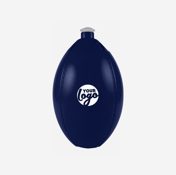 Rugby Ball 500ml Sports Bottle 9 Rugby Sports Bottle Navy Blue