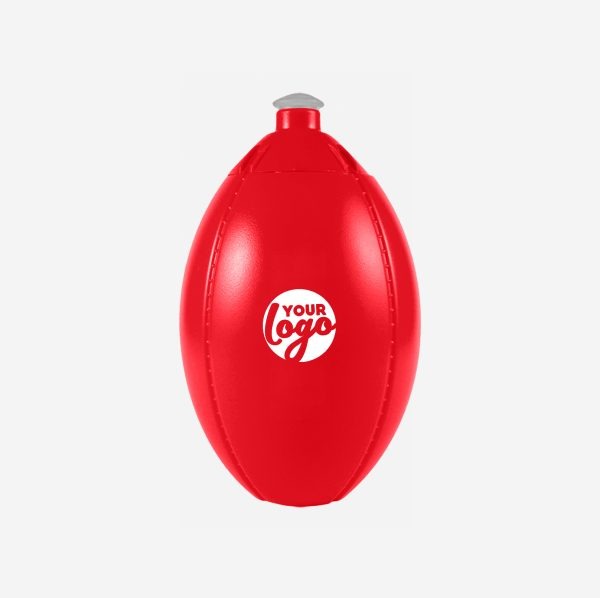 Rugby Ball 500ml Sports Bottle 5 Rugby Sports Bottle Red