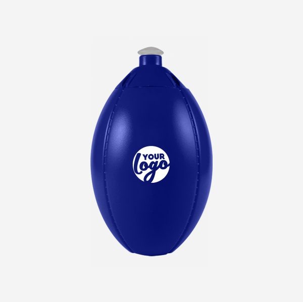 Rugby Ball 500ml Sports Bottle 8 Rugby Sports Bottle Royal Blue