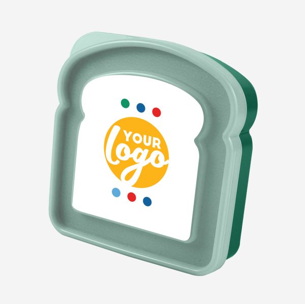 SMALL LUNCHBOX STICKER TURQUOISE BOTTLE GREEN