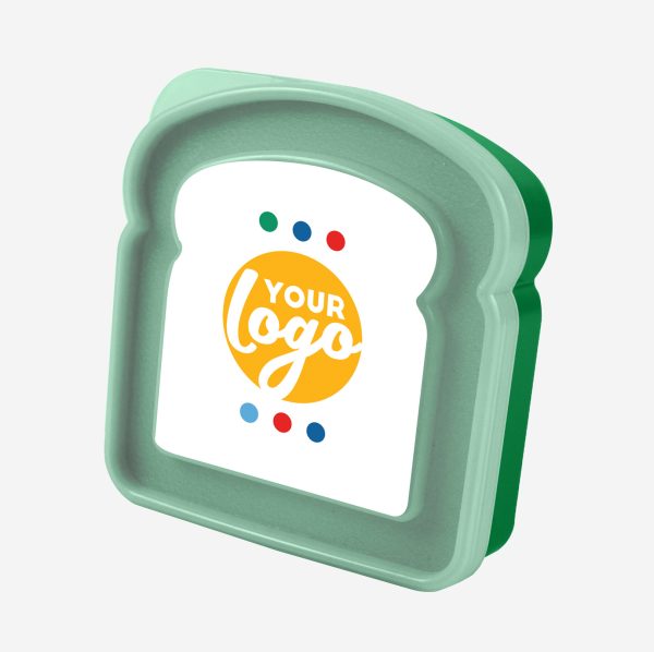 SMALL LUNCHBOX STICKER TURQUOISE EMERALD GREEN