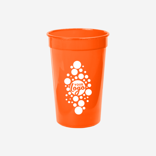 REF 442 PARTY TUMBLER SOLID 500ML ORANGE SILKSCREEN