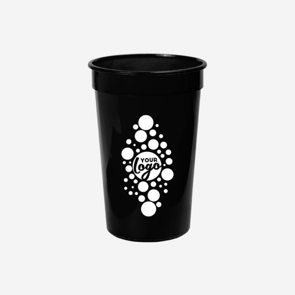 REF 442 PARTY TUMBLER SOLID 500ML SILKSCREEN BLACK