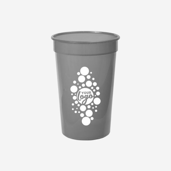 REF 442 PARTY TUMBLER SOLID 500ML SILKSCREEN GRAY