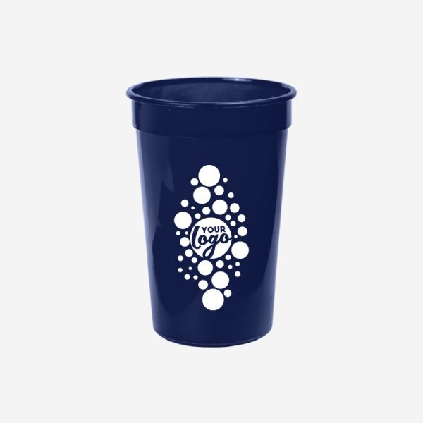 REF 442 PARTY TUMBLER SOLID 500ML SILKSCREEN NAVY BLUE