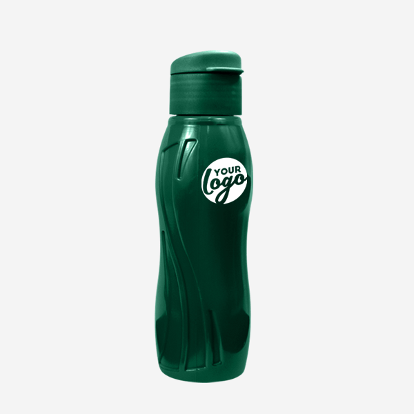 500ML ARCTIC SWIRL WATER BOTTLE PAD PRINT – BOTTLE GREEN