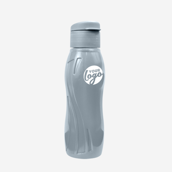 500ML ARCTIC SWIRL WATER BOTTLE PAD PRINT – GRAY