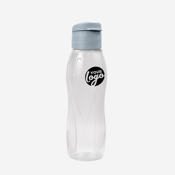 500ML ARCTIC SWIRL WATER BOTTLE PAD PRINT – OPAQUE GRAY