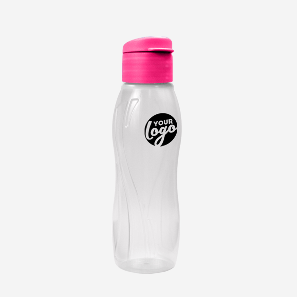 500ML ARCTIC SWIRL WATER BOTTLE PAD PRINT – OPAQUE MAGENTA