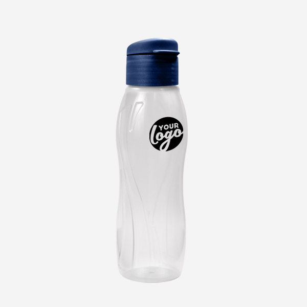 500ML ARCTIC SWIRL WATER BOTTLE PAD PRINT – OPAQUE NAVY BLUE